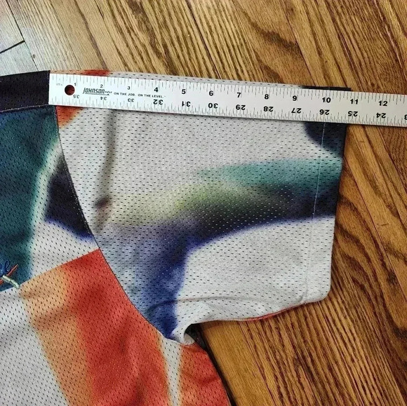 Nike Mens Resort Dri FIT Hawaiian Mesh Button Shirt Size M - Picture 10 of 10